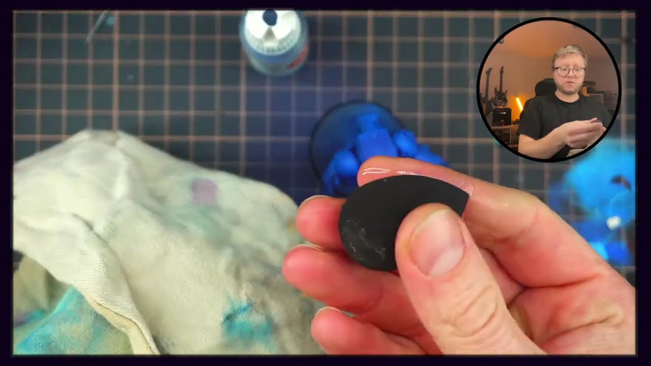 INSANELY Smooth Ultramarine Armor – Real-Time Airbrush and Sponge Painting Tutorial