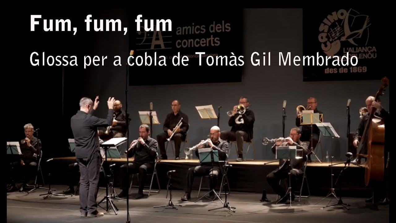 Fum fum fum. Tomàs Gil Membrado. Cobla Bohèmia