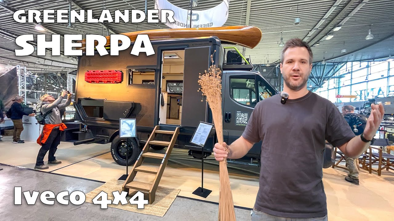 🚀🎥 The GREENLANDER Sherpa | ultimate mobile home🛻 | compact yet tough