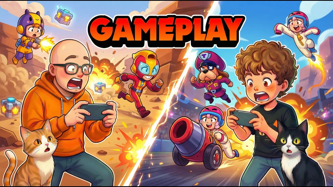 🎮 GAMEPLAY - EP. 06 - BRAWL STARS - CATNOOB TA GOSTANDO 😹