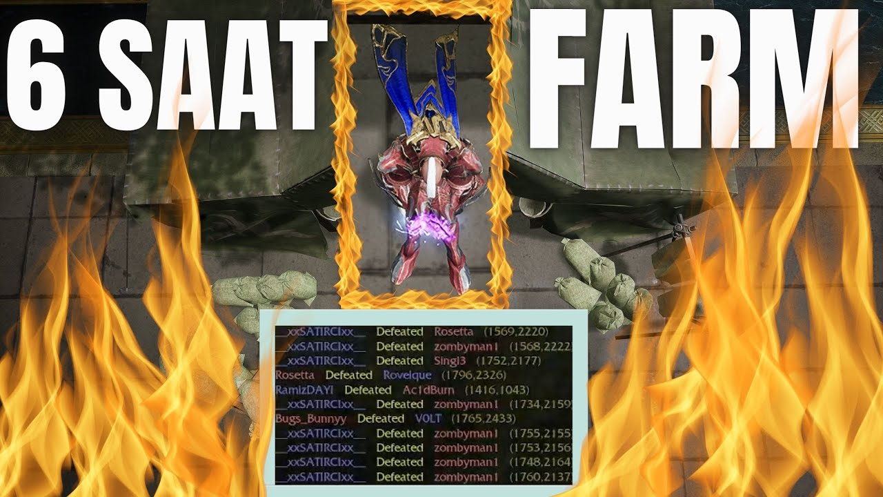 6 Saat Draha Farmı Seni Şaşırtabilir ! | SOLO ASAS FARM | zombyman1.exe :) | Rise Online AARVAD #5