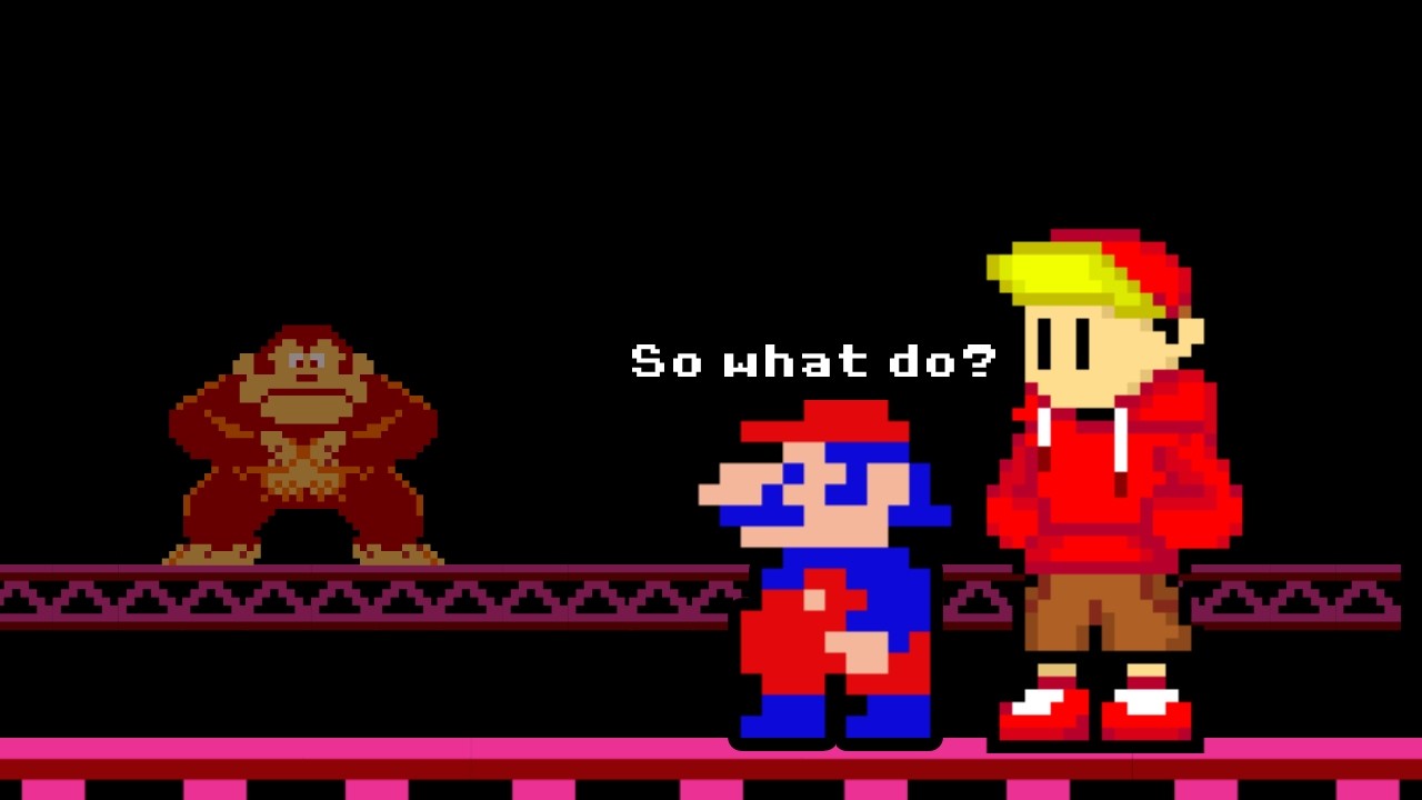 Что, если бы игры Mario ДЕЙСТВИТЕЛЬНО следовали своему лору? (Эпоха аркад)