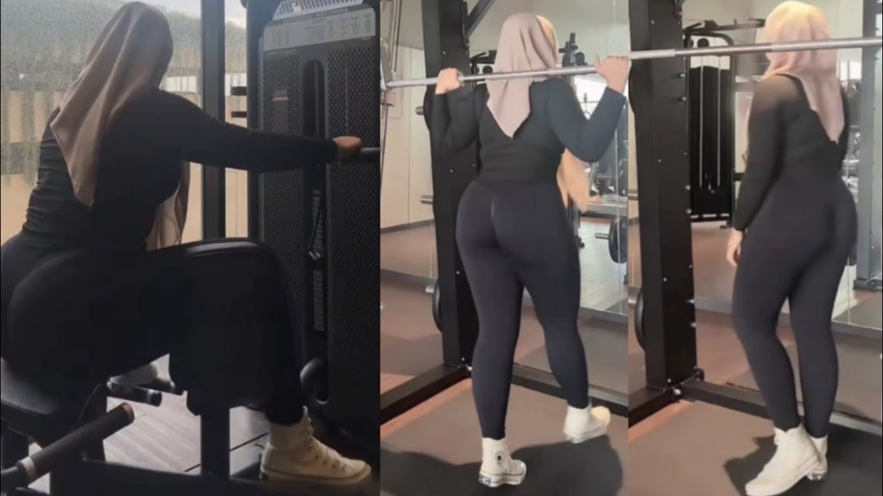 Hijab Style Olah Raga Try On Fitwear legging gym Big Size Bahan Premium