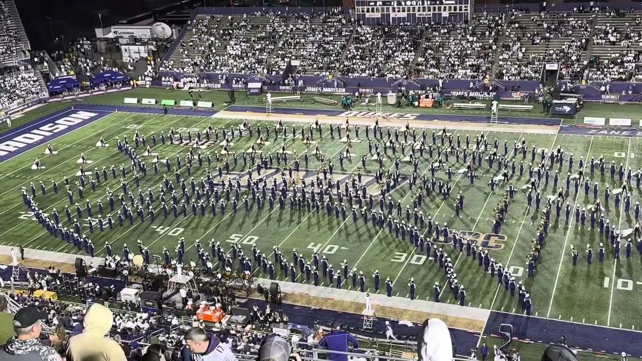 JMU Marching Royal Dukes - 10/10/24 halftime show