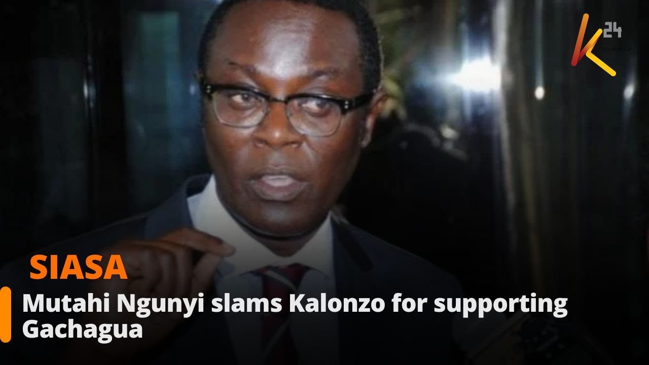 Mutahi Ngunyi slams Kalonzo for supporting Gachagua