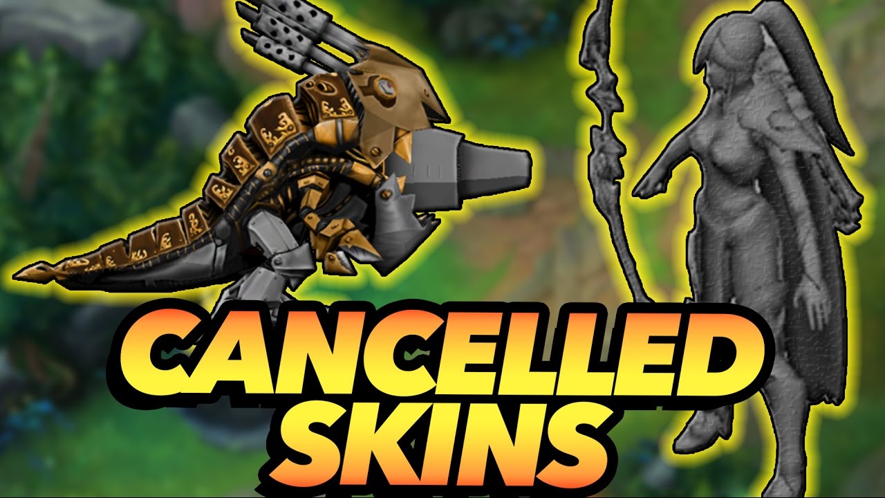 6 CANCELLED SKINS You Never Knew - League of Legends