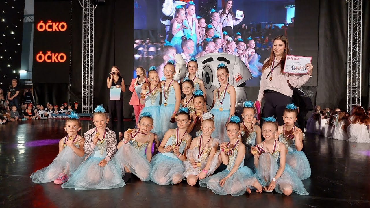 Mistrovství ČR Czech Dance Tour Litoměřice 20.5.2023 vyhlašování výsledků Art Dance Hobby