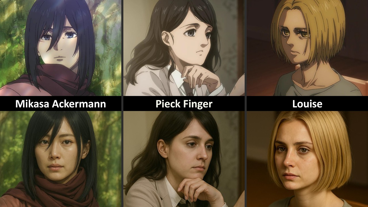 REAL LIFE Versions of EVERY Attack on Titan Character?
