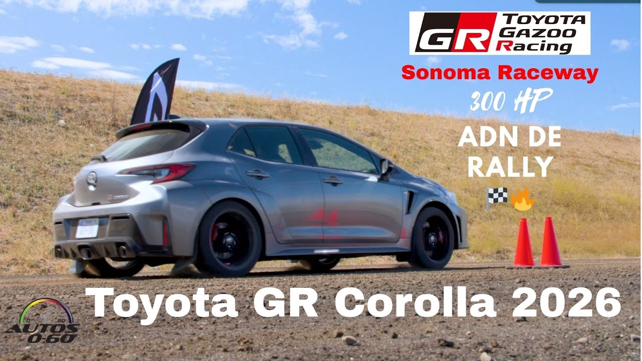 🚀 Toyota GR Corolla 2026 | 300 HP, AWD GR-FOUR y ADN de Rally 🏁🔥