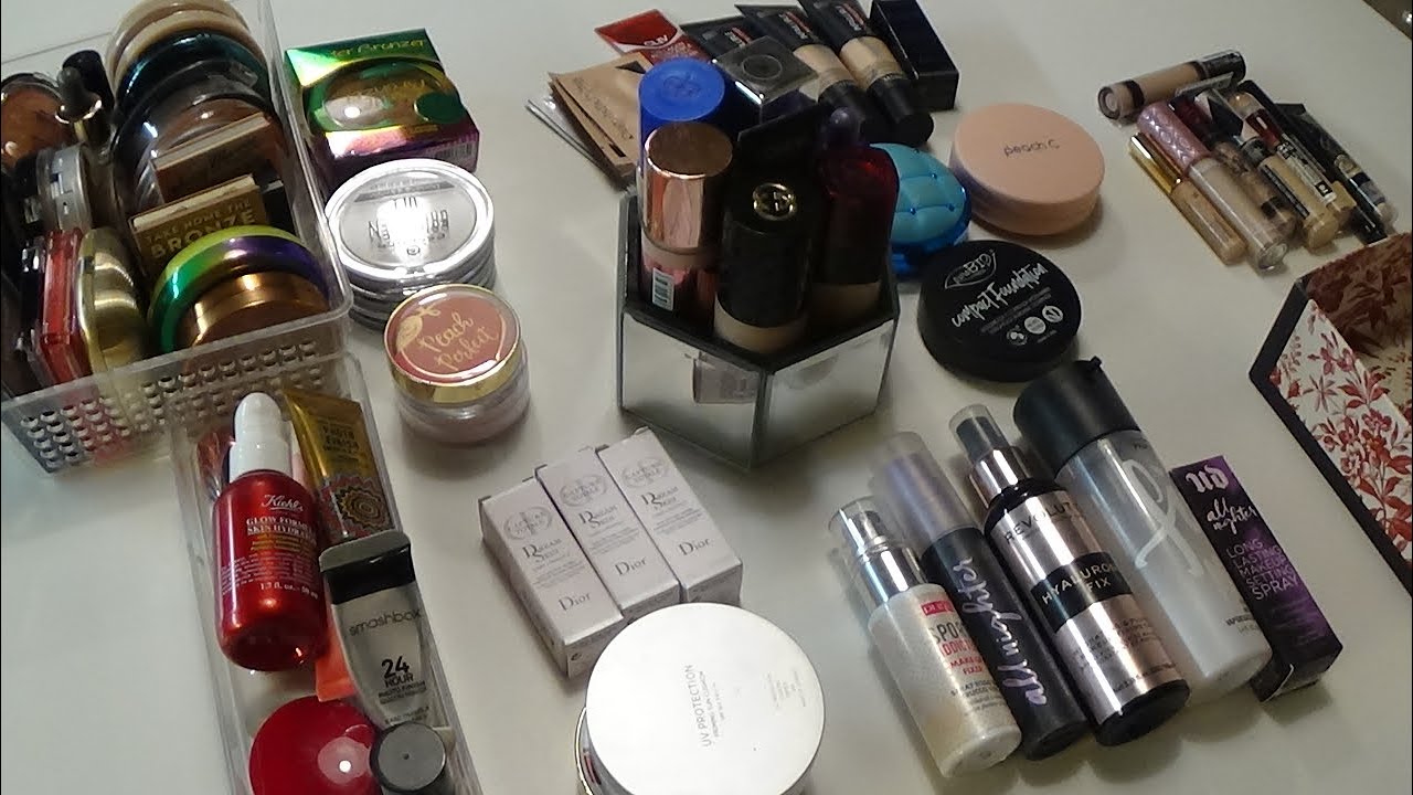 DECLUTTERING MAKE UP 2020: fondotinta, correttori, ciprie, terre, illuminanti e primer!
