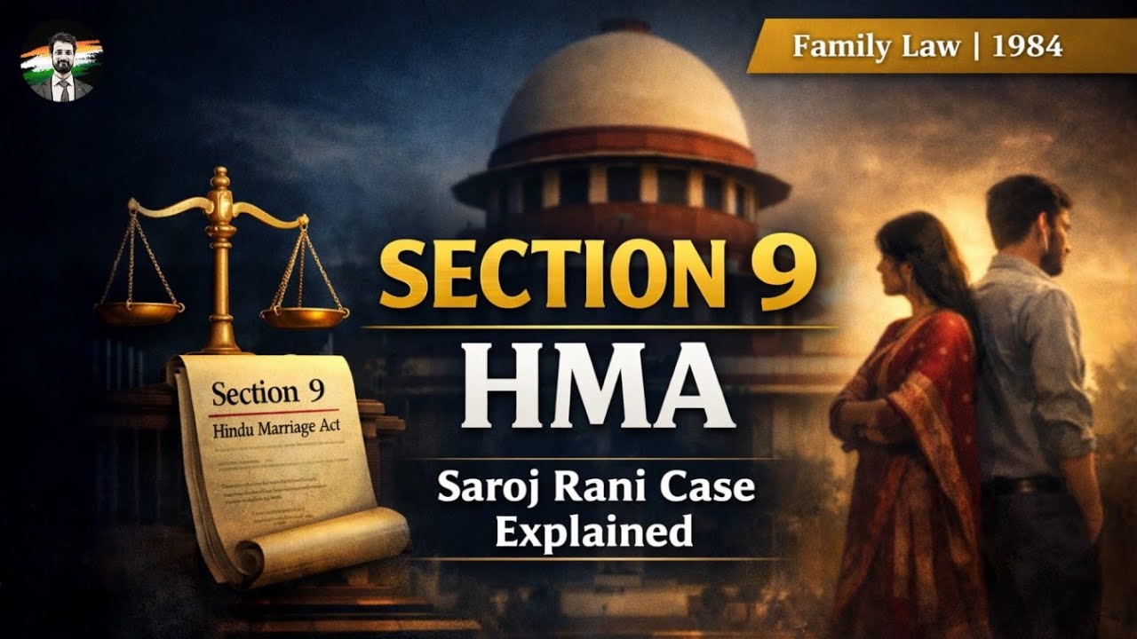 Saroj Rani v. Sudarshan Kumar (1984) | Restitution of Conjugal Rights | Section 9 Hindu Marriage Act