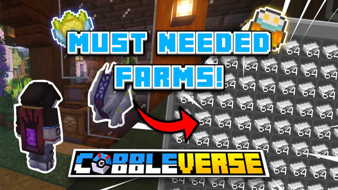 Лучшие фермы, которые ОБЯЗАТЕЛЬНО должны быть у вас в Cobbleverse!
