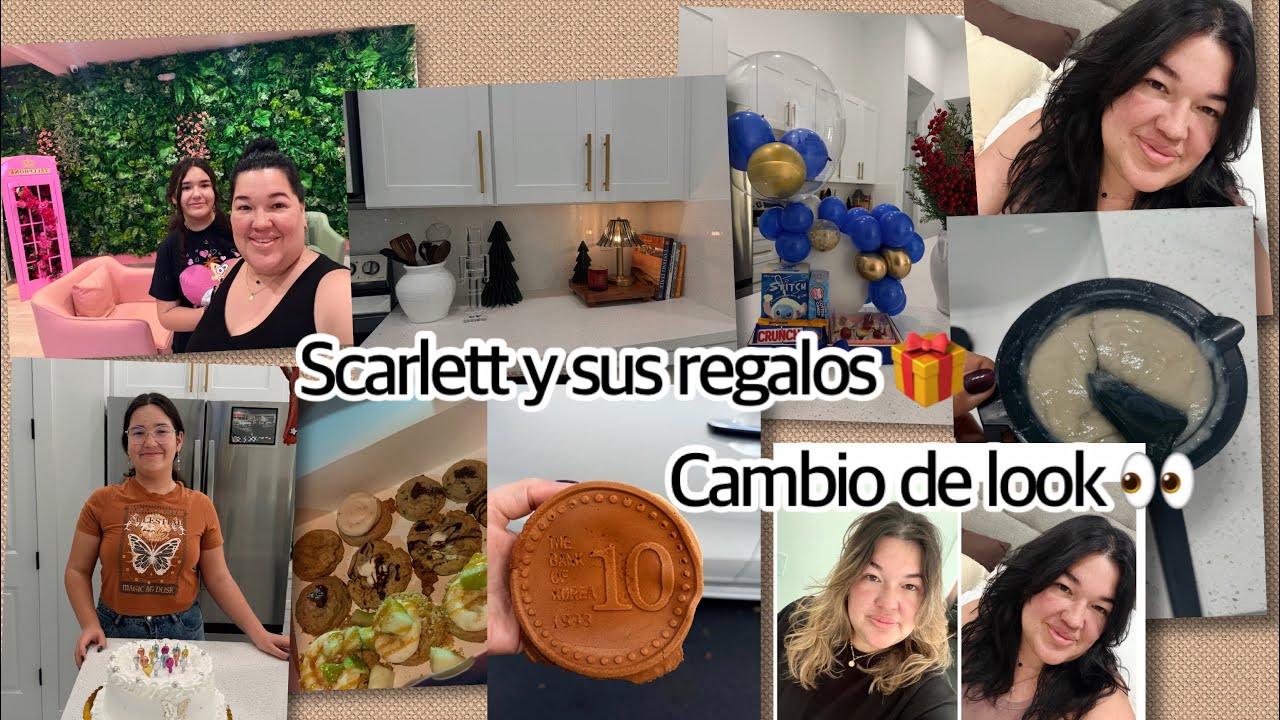 Unos días  con nosotros , Recibió un regalo 🎁 cada día , tour de la casa 🏠 por Navidad 🎄 