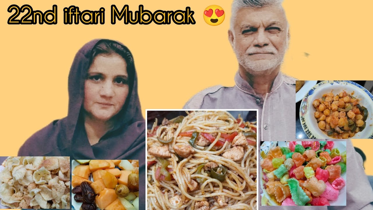 22nd iftari Mubarak 😍#specail chicken Spaghetti 🥰 Daily routine vlog 😍