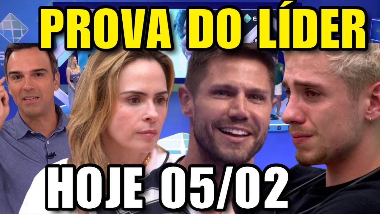 ANA PAULA GANHA PROVA DO LÍDER ANTECIPADA DE HOJE 05/02/26 “PARABÉNS MARAVILHOSA DISSE TADEU” BBB 26