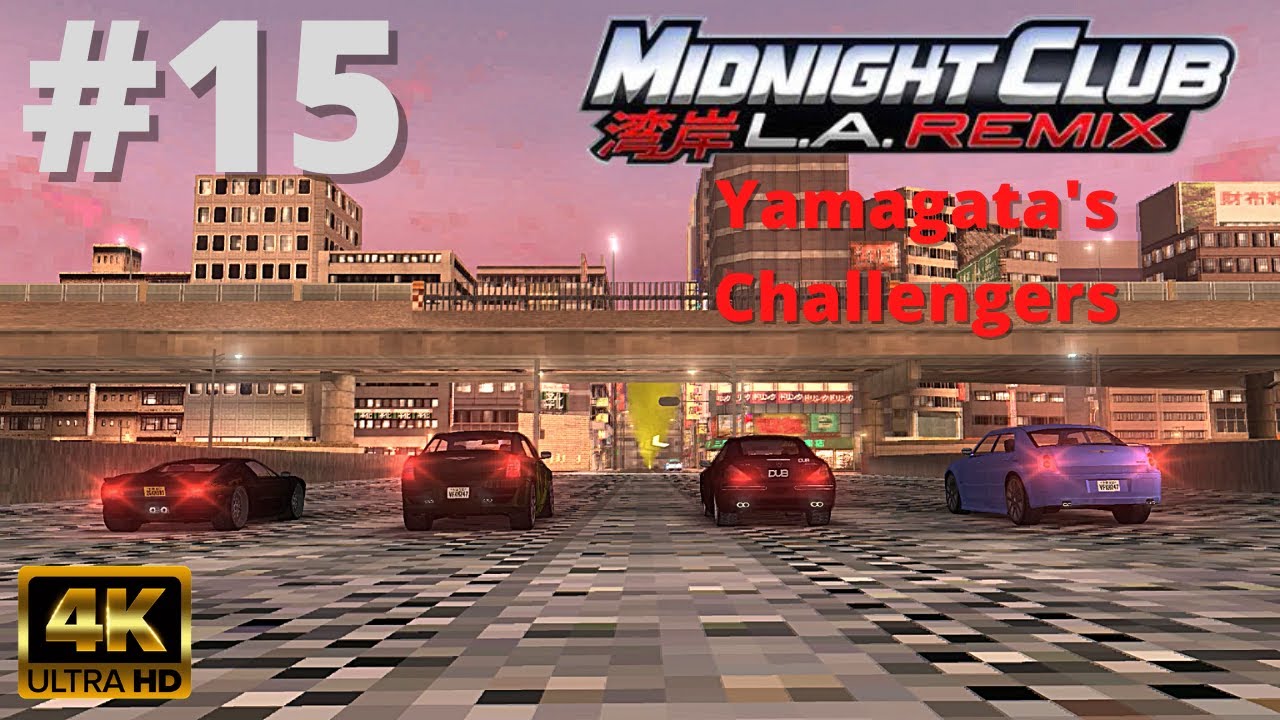 Midnight Club: L.A. Remix [4K60][PSP] - Part 15 - Yamagata's Challengers (Tokyo)