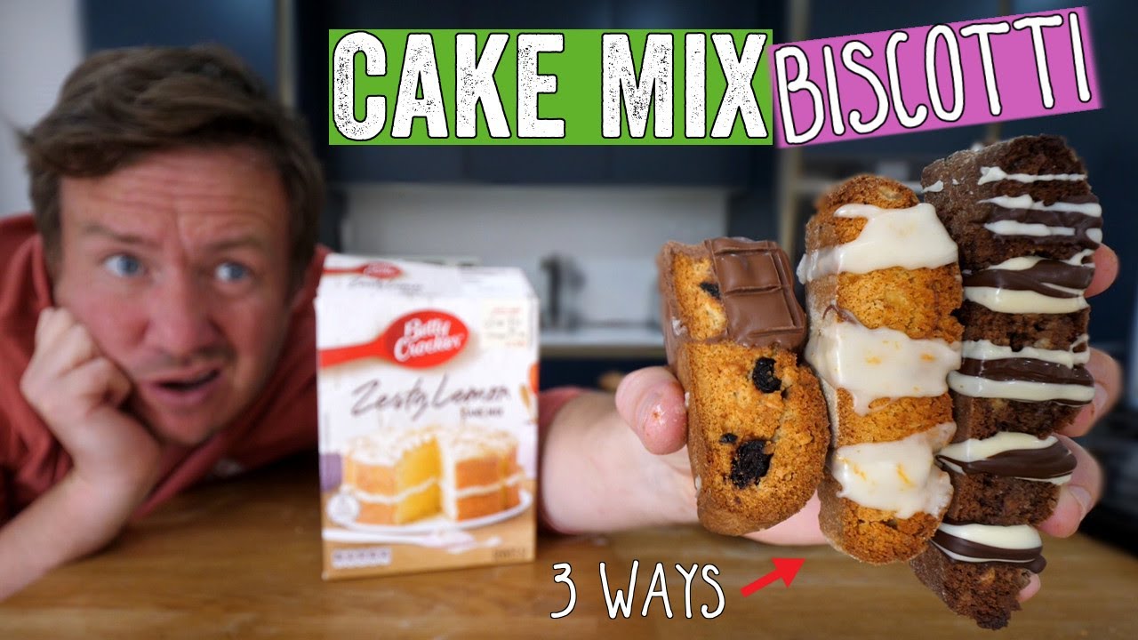 Cake Mix Biscotti