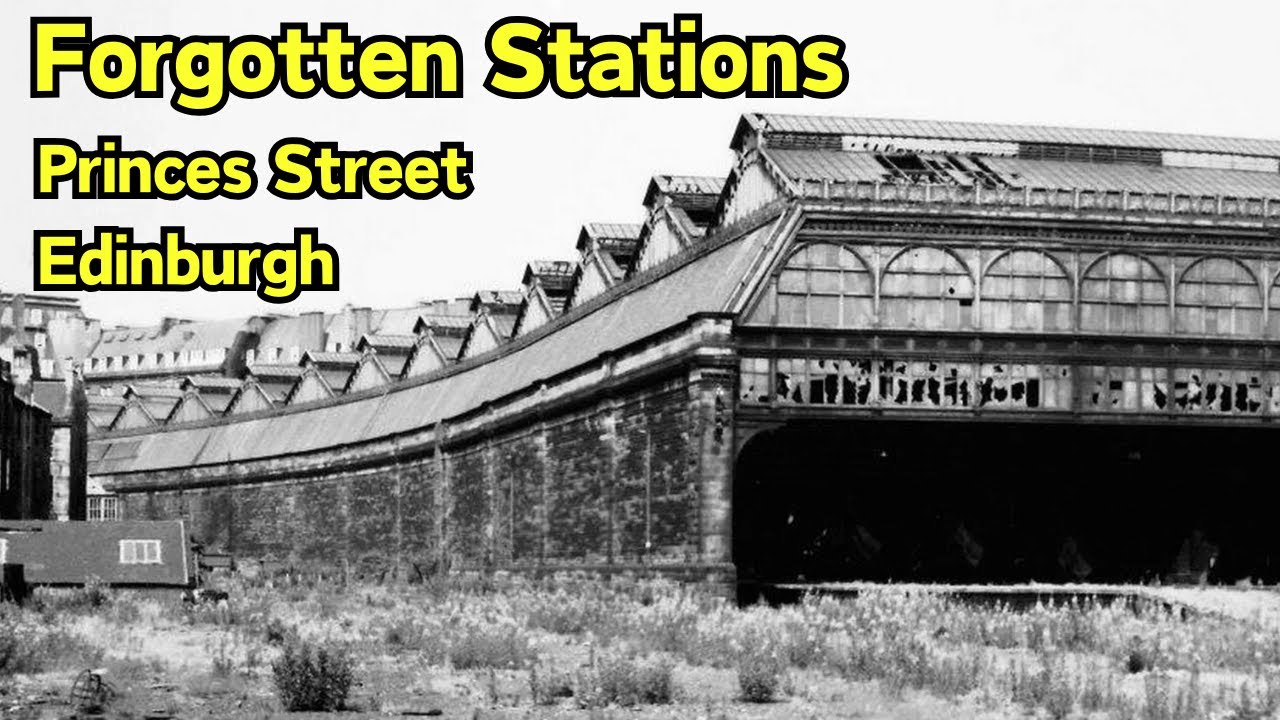 Princes Street Station - Edinburgh's Forgotten Railway Gem #edinburgh #fyp  #abandoned #station
