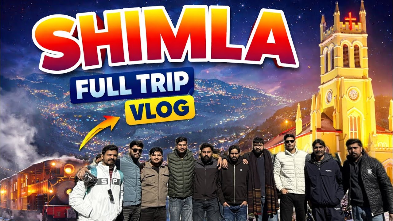 Shimla Full Trip Vlog | Complete Travel Guide | Budget & Fun 🎒❄️