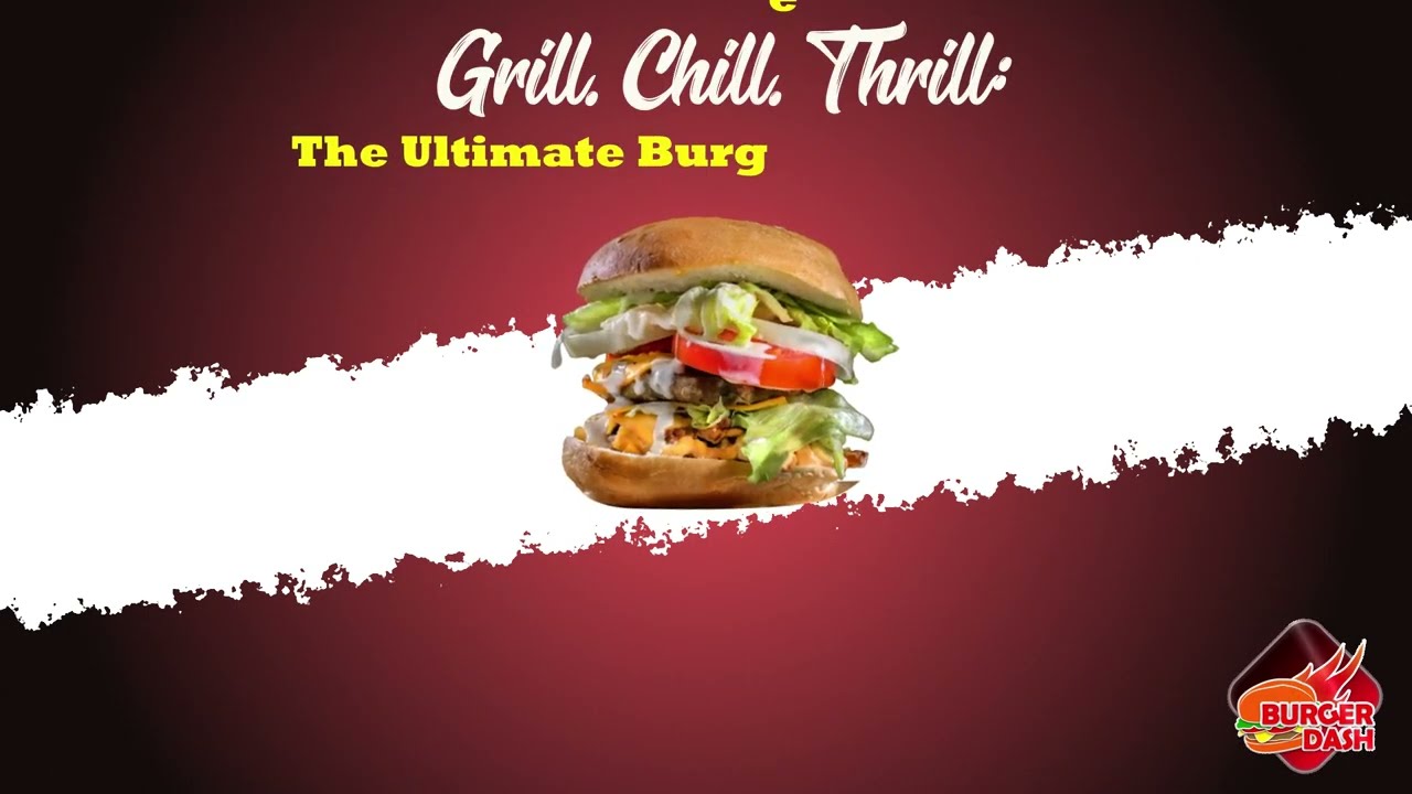 Juicy Burger Animation video in after effect