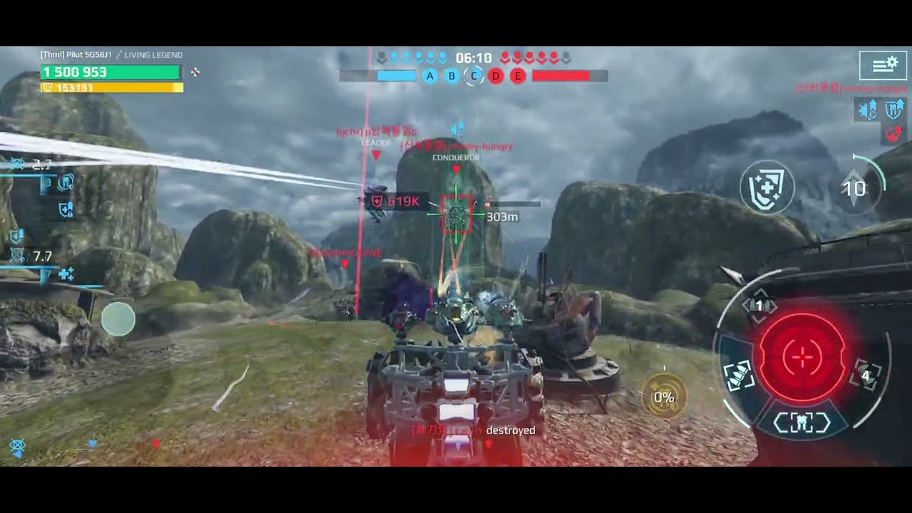 War Robots- ROOK Titan GamePlay Valley
