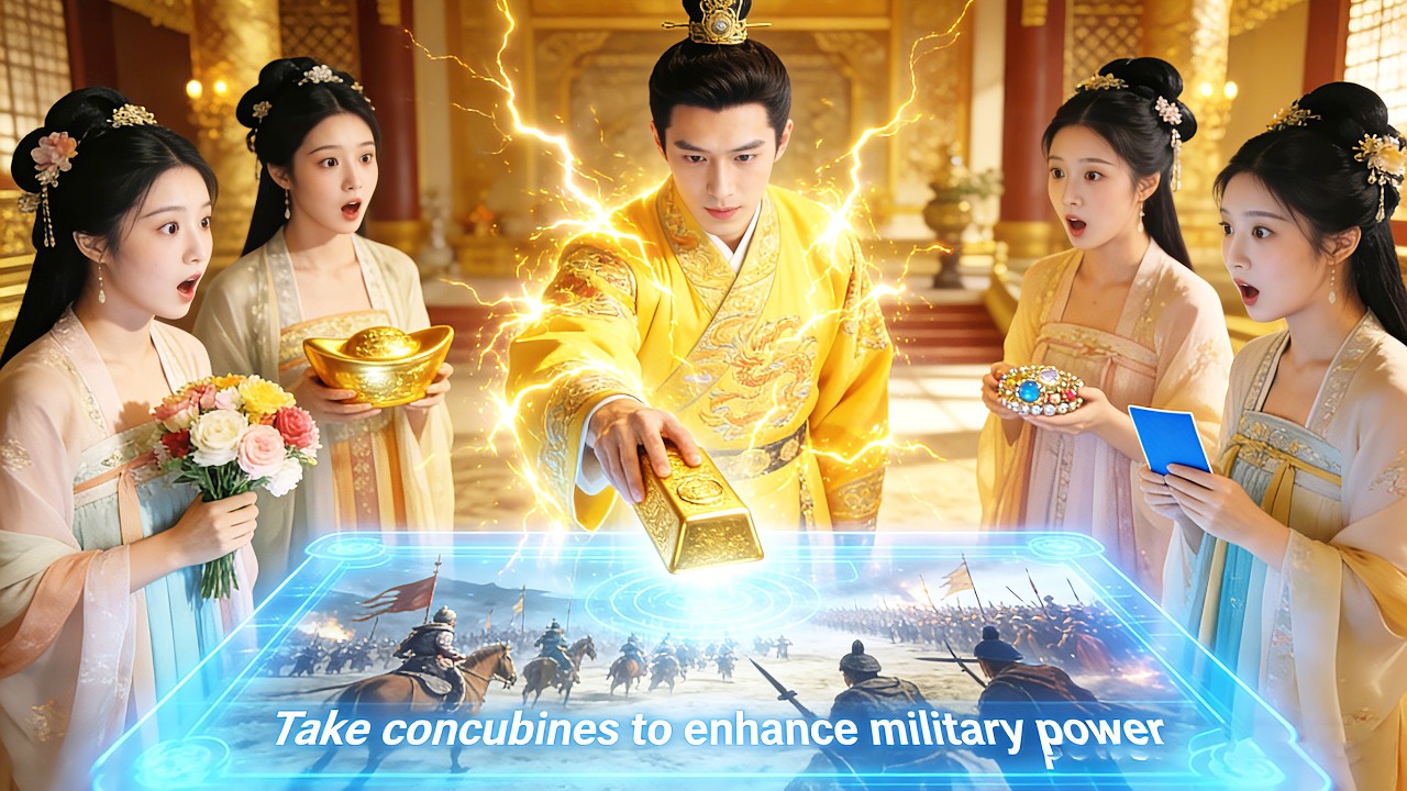 Transmigrated fallen emperor! Activate take-concubine system to get strong save dynasty!
