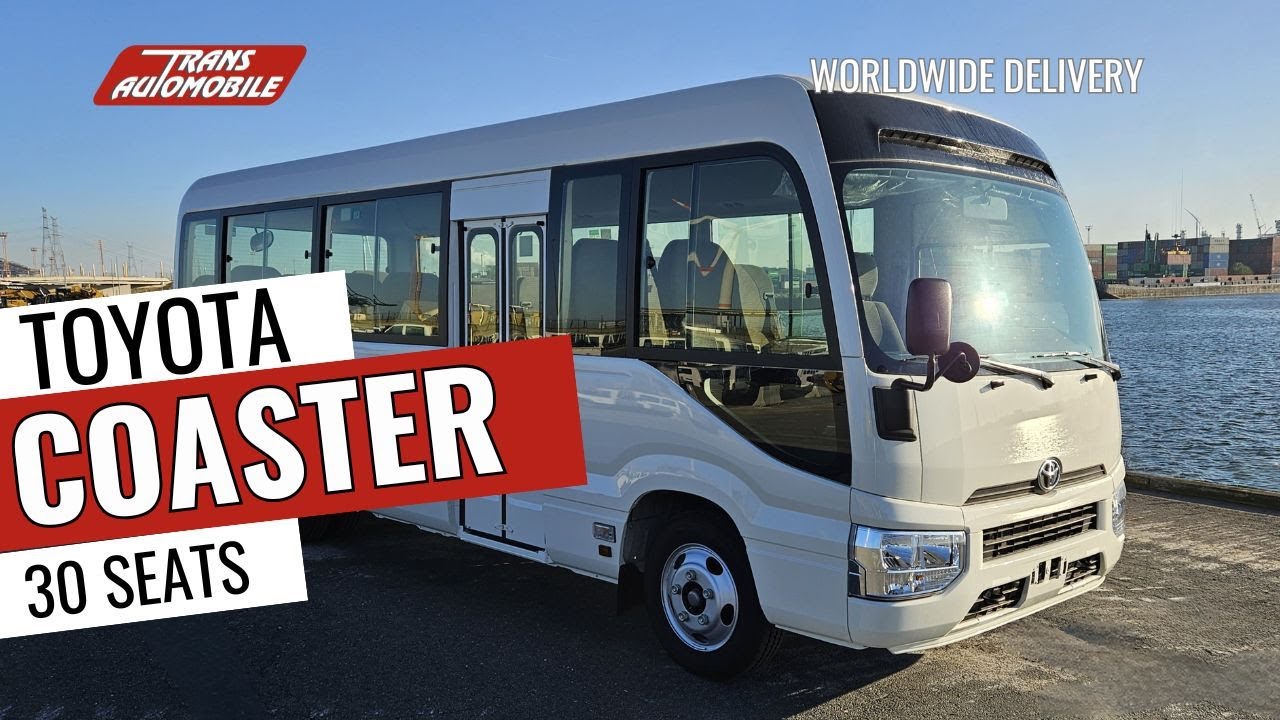 Toyota Coaster - 30 seats bus ready for the next commute!
