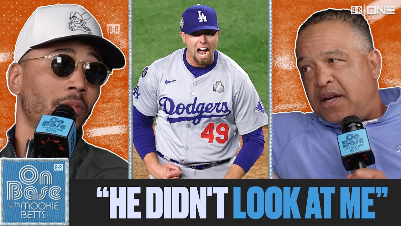 Dave Roberts Reveals Why He Didn&rsquo;t Pull Blake Treinen in Game 5 | On Base With Mookie Betts