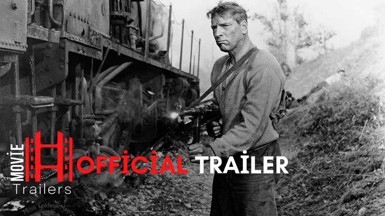 The Train (1964) Trailer | Burt Lancaster, Paul Scofield, Jeanne Moreau Movie