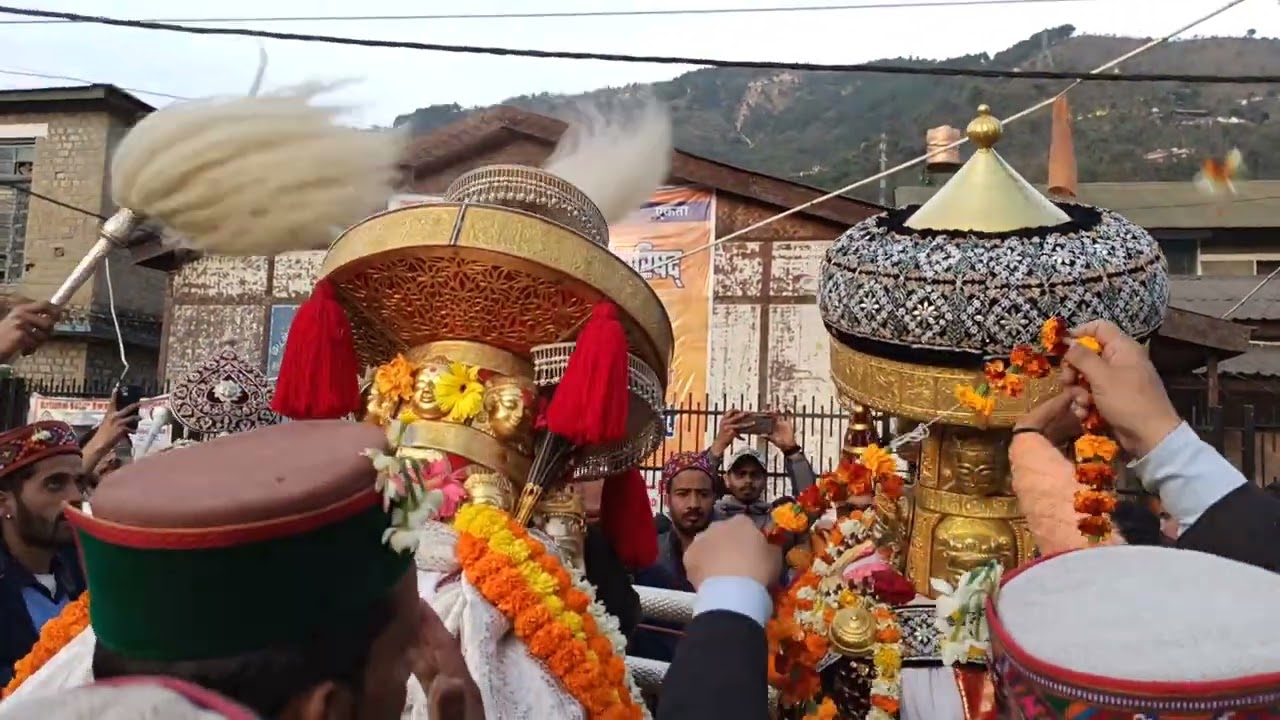 Deveshwar Bithu Narayan or Maharishi Markanday Dev milan during International Shivratri Festival