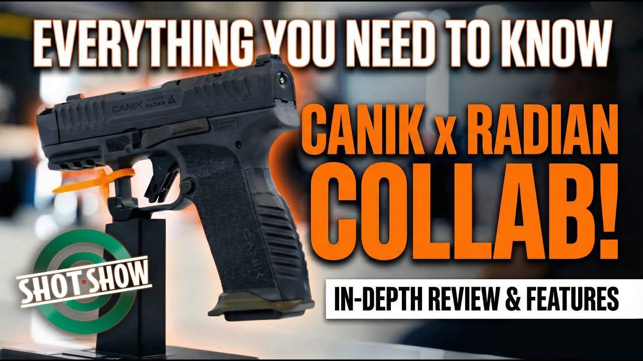 Canik x Radian. Компенсация. Настройка. Менее 900 долларов. Выставка SHOT Show 2026.