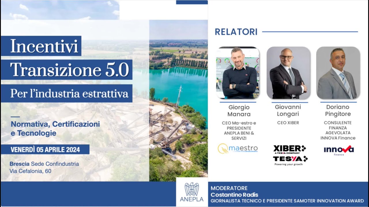 Incentivi Piano Transizione 5.0 per l'industria estrattiva: Normativa, Certificazioni e Tecnologie