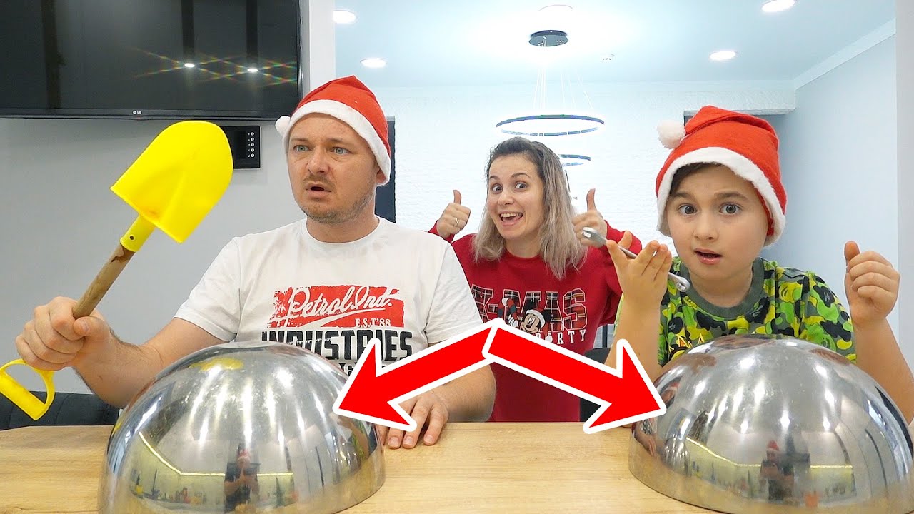 Mancam cu Obiecte Stranii Challenge cu Tata
