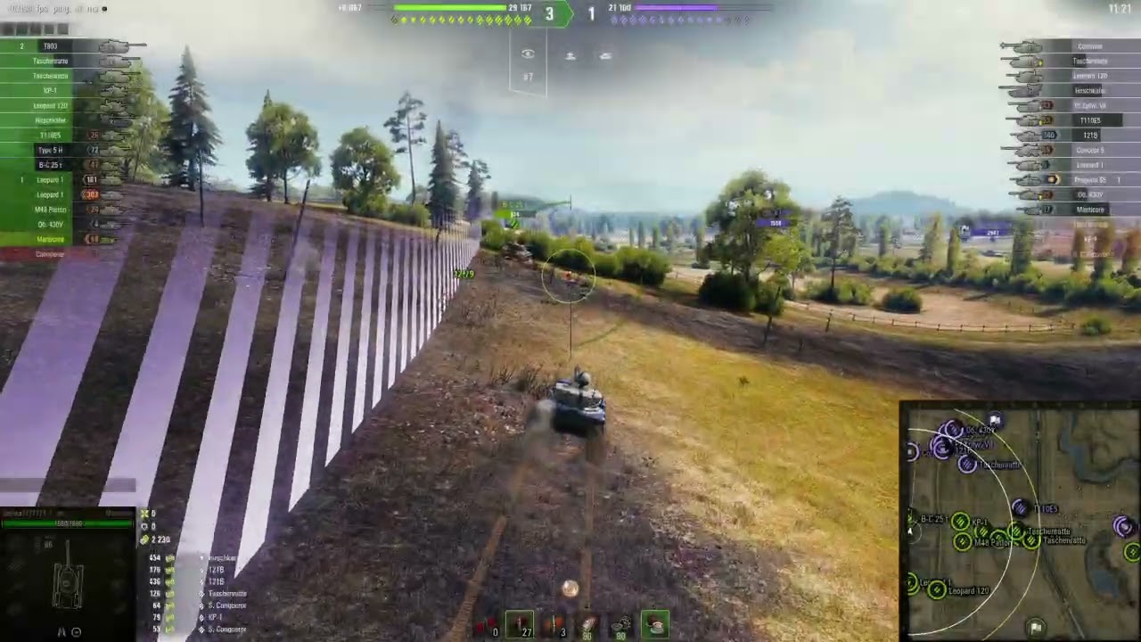 мои катки World of Tanks