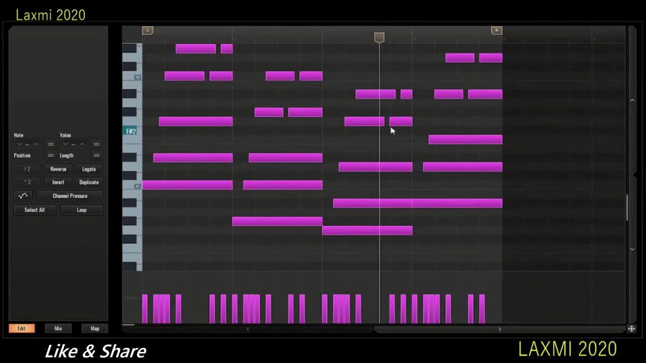 Lo-Fi Track On SoundBridge DAW