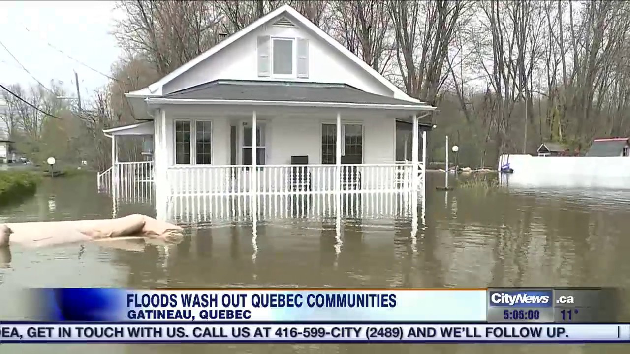 Floods wash out communities in Ottawa area and Quebec