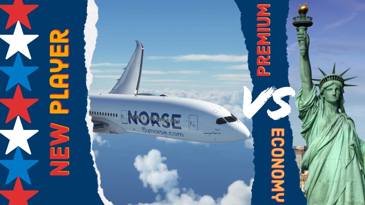 NORSE Atlantic INAUGURAL London - New York 787 Dreamliner flight on both Economy and Premium Class