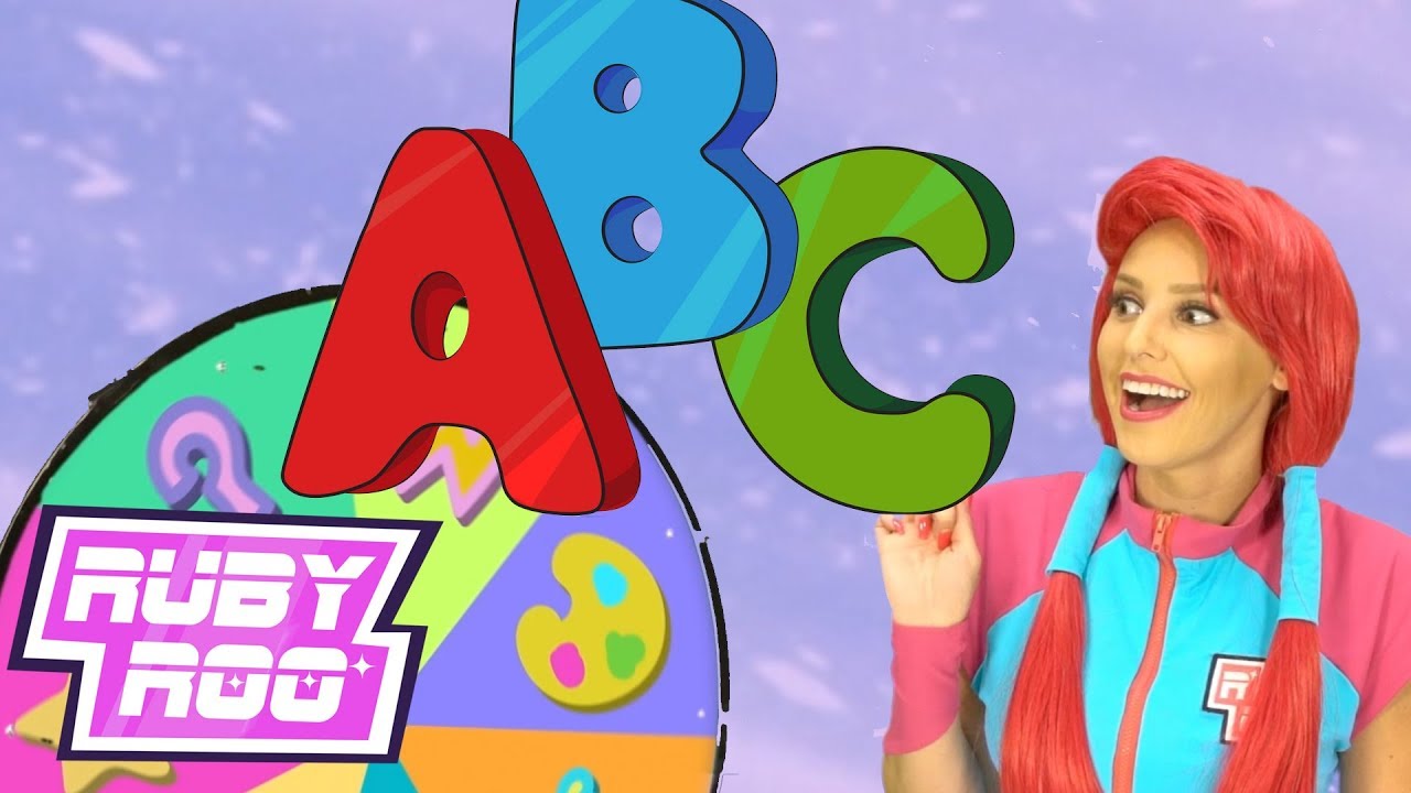 Learning Words and Letters! ABCs Ruby Roo's Magic Wheel | Kids Videos! Counting! Sandaroo