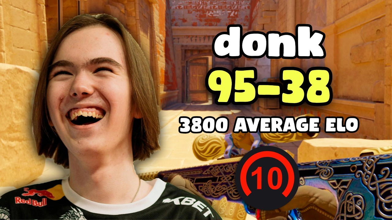 HOW DONK GOT 95 FRAGS IN FACEIT LEVEL 10...