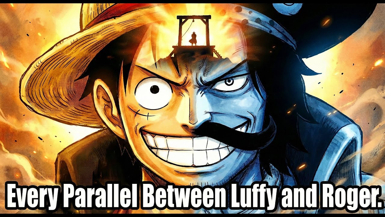 Every Parallel Between Luffy and Roger. (It's Terrifying)
