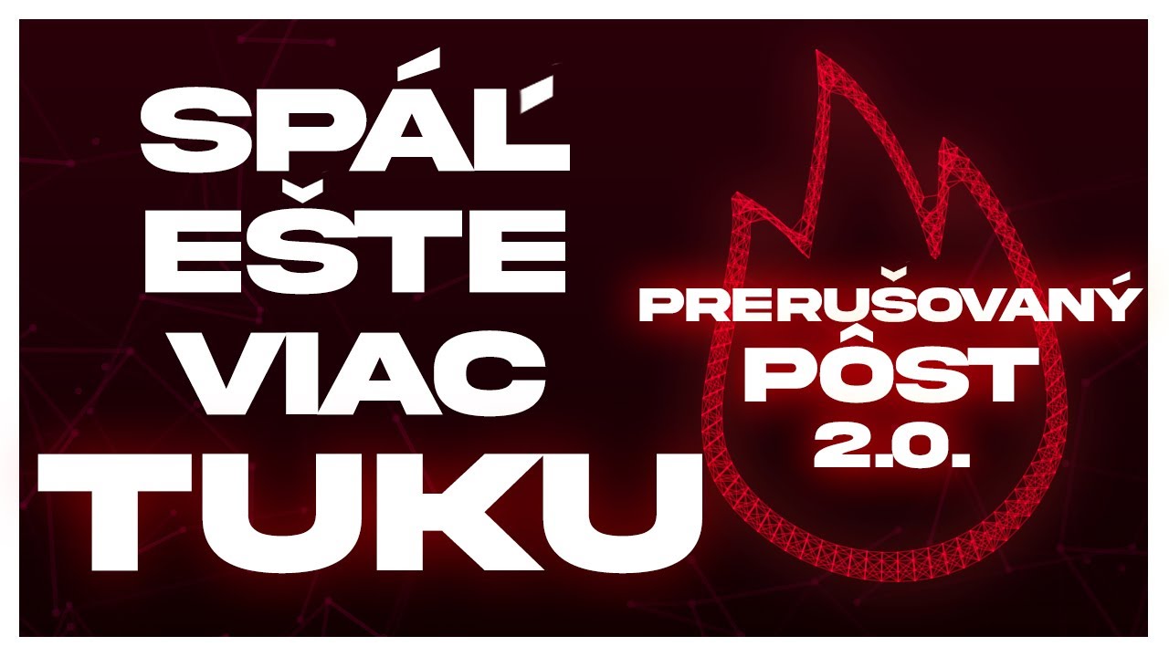 Prerušovaný pôst pre spaľovanie tuku a zdravie | 16/8 Vylepšený Intermittent fasting