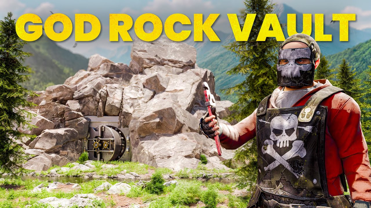 Most Productive God Rock Vault Base In RUST