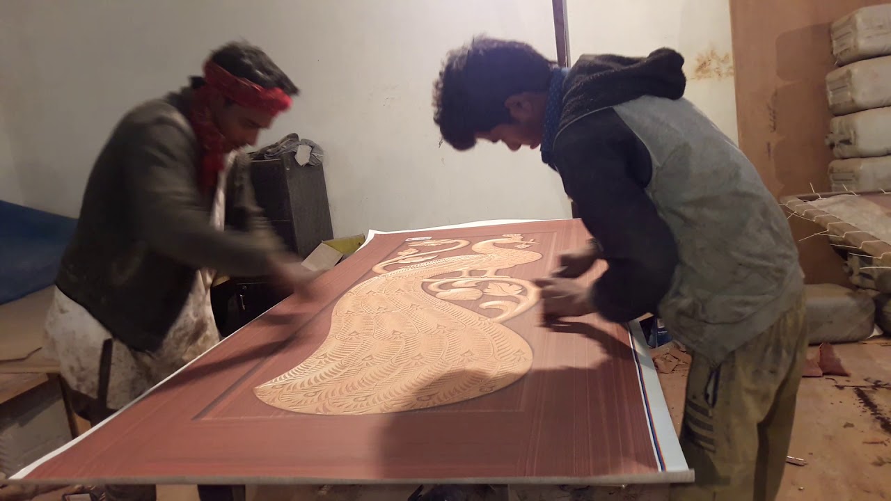 Lamination door