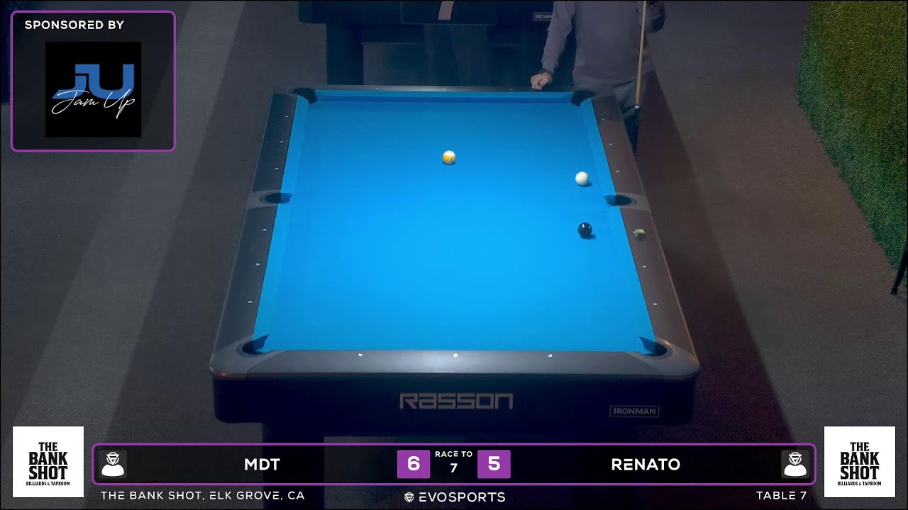 MDT vs RENATO - THE BANK SHOT - TABLE 7 | EvoSports