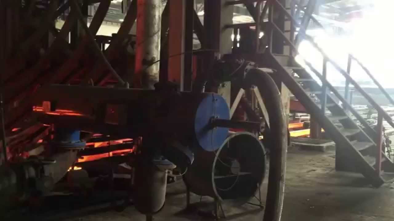 CCM continuous casting machine in steel plant