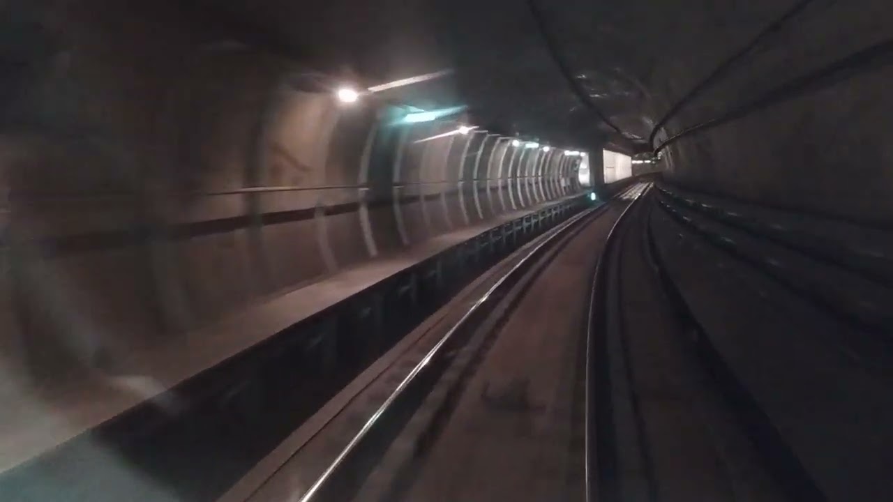 Copenhagen Metro - M3 circle route - clockwise from Marmorkirken.
