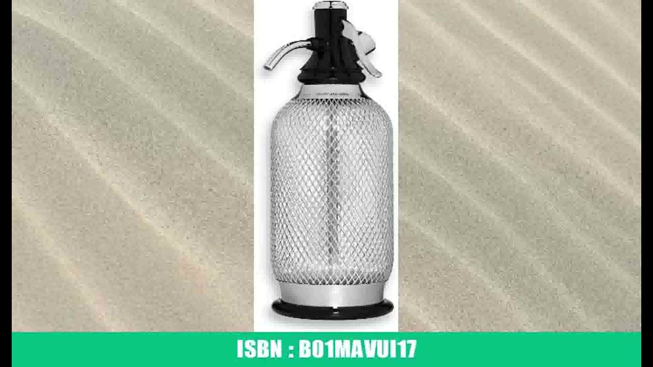 iSi 1060 Sodamaker Classic, 1,0 L, Wassersprudler fÃ¼r Sprudelwasser, Sprudler mit PEN-Flasche