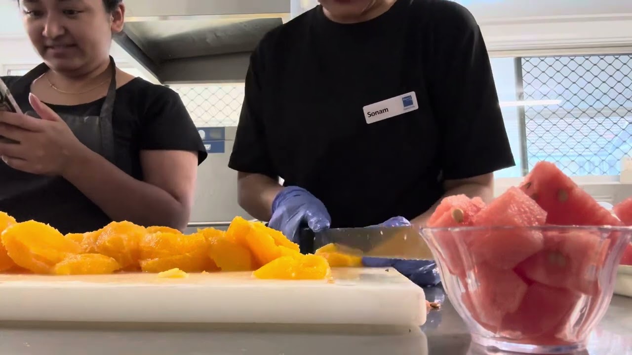 Daily Life of a Catering Assistant | BUPA Age Care | Bhutanese in Brisbane