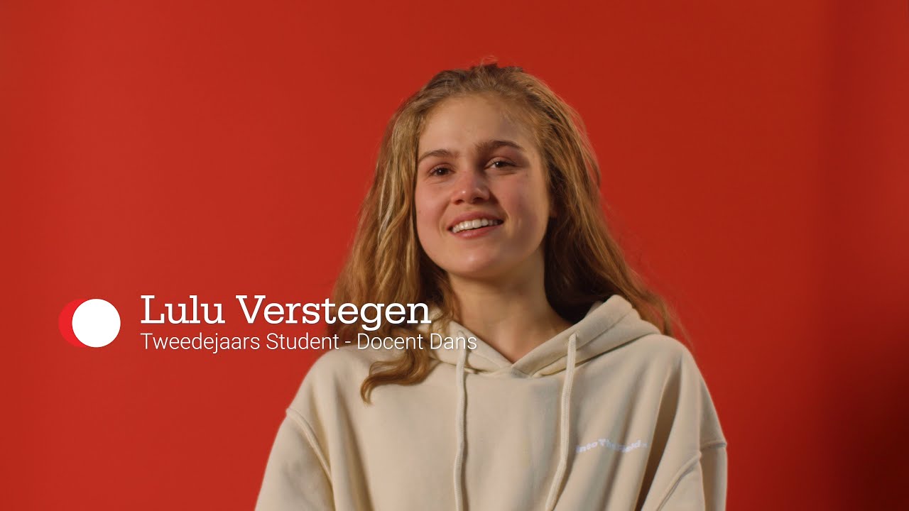 Opleiding Docent Dans - interview tweedejaarsstudent Lulu - Academie voor Theater en Dans