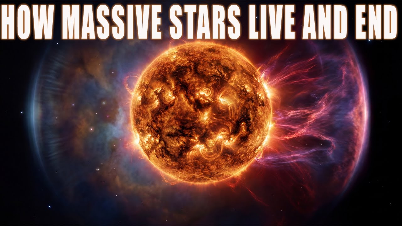 How Massive Stars Live and End: Fusion Layers, Stellar Winds, Collapse — Neutron Star or Black Hole